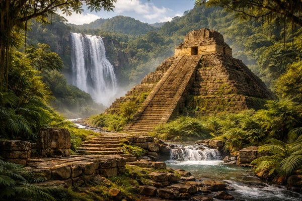 Pirâmides antigas encontradas em regiões remotas da selva hondurenha